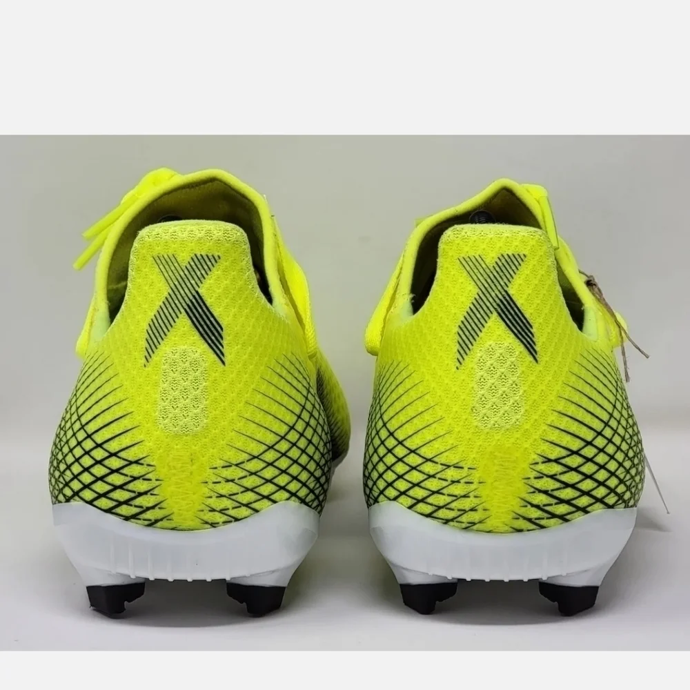 Adidas X Ghosted.3 FG Soccer Cleats Neon Green Black FW6948 Men’s Size 13